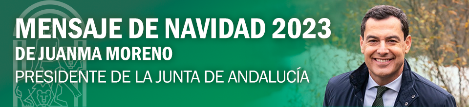 Mensaje de Navidad del presidente de la Junta de Andalucía, Juanma Moreno